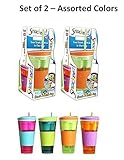 Snackeez Shopkins 2 in 1 Snack and Drink Cup (Pack of One Cup, Colors and Designs Vary) (Green) by S