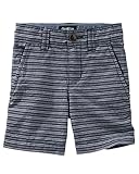OshKosh B ' goshベビー男の子ストライプフラットフロントショーツ カラー: ブルー