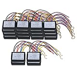 BQLZRブラックDC 6 – 12 V LEDタッチ調光スイッチxd-614センサーランプAccesories安全20個パック