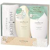 ヘアレシピ和の実 ふわふわ ギフトパック(トートバック付) シャンプー セット 3個アソート