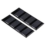 casualcatch 0.2W 2V ソーラー充電器 ソーラーチャージャー ソーラーパネル 超薄 2個入り