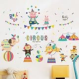 Tree Flowers Butterfly Wall Stickers Cartoon Animals Height Measurement Wall Decals Home Decor Art M