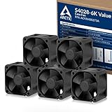 ARCTIC S4028-6K (5パック) - 40x40x28mmファン、250-6000RPM、PWM規制、4ピンコネクタ、12V DC - ブラック