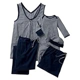 オールドネイビー(OLD NAVY)【マタニティー&ベビー】ママ&男の子用おそろいデザインマタニティパジャマセット★紺,出産祝いギフト,出産・入院準備,スリーパー【並行輸入】