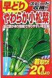 アタリヤ農園 早どりやわらか小松菜180