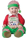 InCharacter Costumes Baby's Santa's Lil' Helper Costume Red Small [並行輸入品]