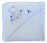 Bamboo Hooded Bath Towel Large for Newborn, Infant and Toddler, Organic, Soft, Antibacterial, Hypoal
