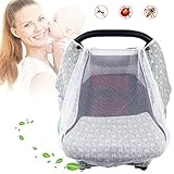 ベビーカー用蚊帳　虫除け　防虫通気　便利　簡単に取り付け　汎用　高弾力　安全なメッシュ　遮光遮熱