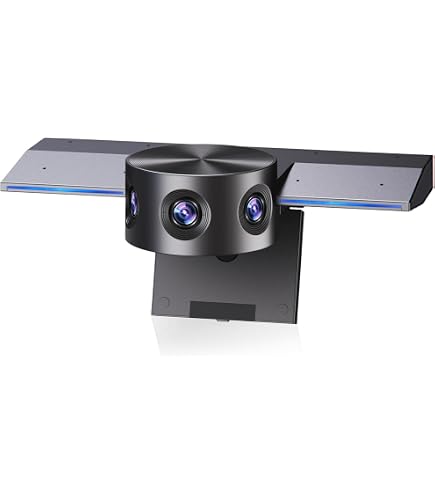 Innex C831 180° Panorama 4K Webcam with Microphone, AI Face