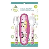 MinnieディズニーセットCouverts。MinnieディズニーEating台所用具