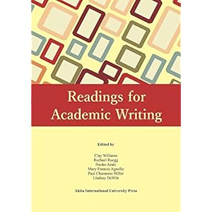 Readings for Academic Writing Readings for Academic Writing