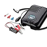 NUZAMAS エアコンプレッサー 車用空気入れ 150PSI 15L/Min LEDディスプレイ DC 12V コンパクト シガーソケット接続式 ３種類アダプターノズル付き自動車 バイク ボール 浮