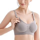 LOPNMEWQ 女性の看護ブラジャー眠っている妊娠マタニティブラジャー授乳リムーバブルアンダーウェアスチールなし