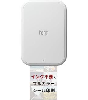 Canon inSPIC ポータブルプリンター ZINKペーパー付き Canon inspic ポータブルプリンター ZINKペーパー付き