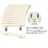 ミヅシマ工業　樹脂製グレーチング　フリーハードルJ　♯150　　150mm×515mm×26mm　432-0020　※受け枠別途 アイボリー　曲線用