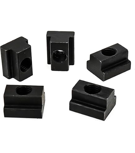 MroMax M6 Square Nuts – Zinc Plated Metric Hardware (5-Piece Kit)