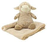 Animal Adventure Chubblies Blanket Set, Lamb by Animal Adventure