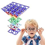 Magnetic Stick and Balls Magnetic Building Sticks磁気Sticks建物ブロック教育DIYおもちゃ磁気Sticks 60pc磁気脳トレーニングSet fo