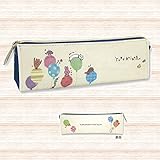 ゆるあにまる　コンパクトペンポーチ（ばるーん/しぼあり合皮)　51216/ペンケース/筆箱/小さめ