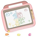 お絵かきボード QUEENBABI おえかきボード お絵描き おもちゃ 磁石 大画面（40*31）大きいサイズ 4色 マグネット動物スタンプ