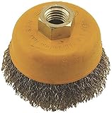 Enkay 1826-C 6-Inch Cup Brush, 5/8-11 Thread, Carded [並行輸入品]