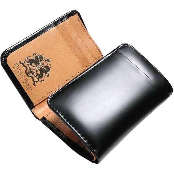 Amazon | [マトゥーリ] エグゼクティブ コードバン 馬革 三つ折り財布