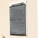 【すだれ 洋風すだれ サンシェード 網戸 虫よけ 防虫剤 遮熱 UVカット】防虫サンシェード90×120cm(B539)