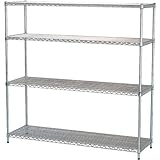 ポイント10倍中 スチールラック メタルラック 幅150 4段 MR-1515J 25mm 棚 業務用 収納 おしゃれ アイリスオーヤマ