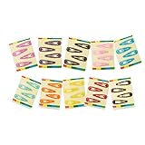 BIANHUAN ヘアピン ベビー ヘアクリップ ヘアアクセサリー 前髪 40点セット 10色 パッチンどめ 女の子 キッズ お花 おでかけ 髪留め 髪飾り まとめ髪 ヘアスタイル