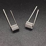 電子タバコ Kanthal A1 Pre-build Coil 0.45Ω 　5個セット便利　味重視　 クラプトン プリビルドコイル カンタルワイヤー