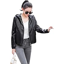 Amazon.co.jp: ショート丈 ライダースジャケット かっこいい