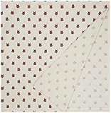 Oeuf Swaddle-Fox, Light Grey by Oeuf