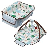 西松屋 ゾウさんポータブルベッド＆プレイジム