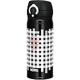 サーモス 水筒 真空断熱ケータイマグ 400ml ブラックギンガム JNL-403 BKG