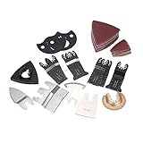 KKmoon 66点セット ブレード カットソー 振動鋸刃 マルチツール用 替刃 スクレーパー 先端工具 メタル・木材適用 日立 マキタ ボッシュ BOSCH適応