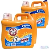 アームアンドハンマー プラス 5.91L×2 液体洗剤プラス オキシクリーン フレッシュな香り 濃縮タイプ 洗濯用合成洗剤 約200回分【Activity公式】