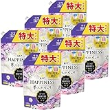 レノアハピネス 柔軟剤 夢ふわタッチ リラックスナイト ホワイトムスク 詰め替え 720ml ×6個セット + おまけ付