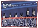KT Pro Tools 42116GP 6-Piece Internal and External Circlip Pliers Set [並行輸入品]