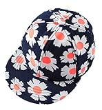 C-Princess 子供 帽子 キッズ ハット キャップ 野球帽 日よけ帽 サンバイザー 女の子 男の子 花柄 可愛い 紫外線対策 UVカット スポーツ 50