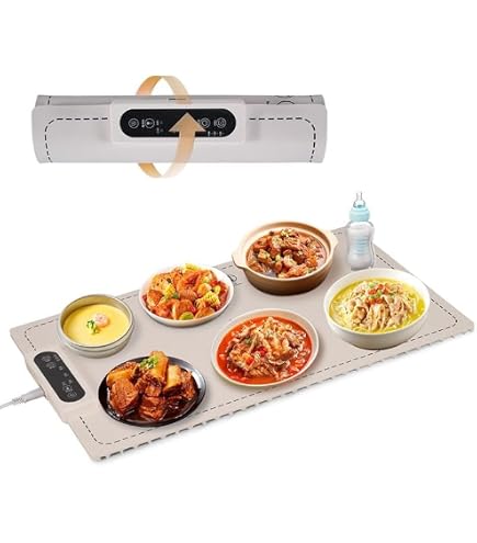 Amazon | ホットプレート 卓上保温プレート 充電式 食品保温プレート