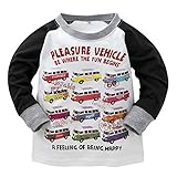 西松屋 [EFD] バス英字ラグラン長袖Ｔシャツ 【80cm・90cm・95cm】　95