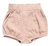 ベビー 男の子 女の子 トレーニングパンツ コットン ショーツ キッズパンツ (ピンク, 100)