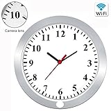 WiFi Wall Clock Camera,CAMAKT 1080P Hidden Pinhole Camera Wireless Spy Camera Security & Surveillanc