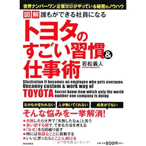 トヨタのすごい習慣 仕事術 若松義人 本 通販 Amazon