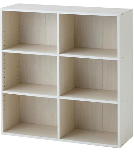 Amazon｜カインズ(CAINZ) 可動棚収納ボックス SH41 ダブル ナチュラル