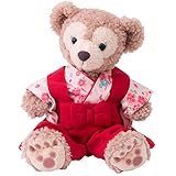 (赤ちゃんまーけっと) 袴ロンパース シェリーメイ ぬいぐるみ コスチューム 衣装 ハンドメイド サスペンダー 赤