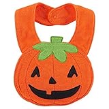 Jack-O-Lantern Terry Teething Bib by Carter's