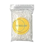 モビロンバンド 折径20mm 透明 100g（約4,600本）入り