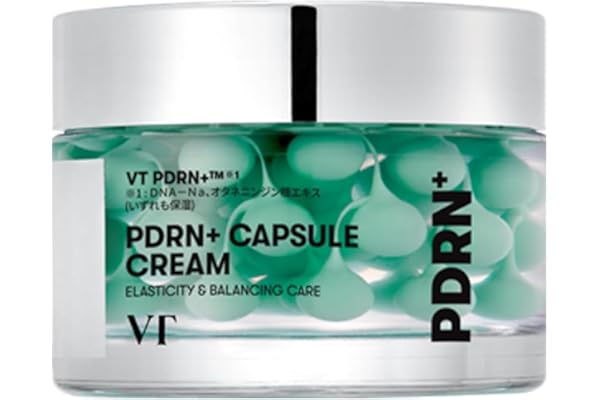 VTCOSMETICS Lead S PDRN+ Capsule Cream, 100% Moisture Cream, Concentrated Moisturizing, Firm, Glossy Skin, Transparency