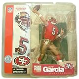 McFarlane NFLシリーズ5 – Jeff Garcia – s.f. (赤Jersey )
